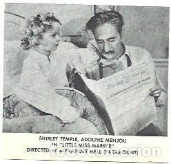 Postales: LAMINA 40008: Shirley Temple en Little Miss Marker - NULL