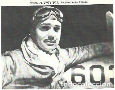 Postcards: LAMINA 40211: Clark Gable en Night Flight - NULL