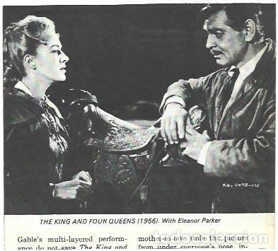 Postales: LAMINA 40216: Clark Gable en The King and four quenns - NULL