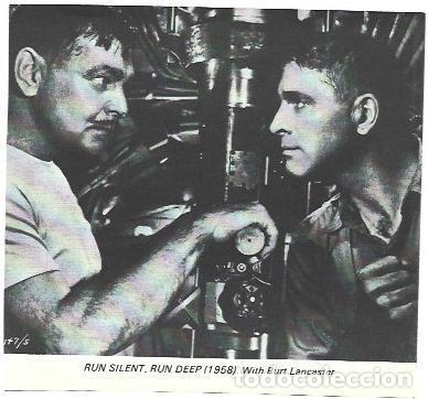 Postais: LAMINA 40214: Clark Gable en Run silent, run deep - NULL