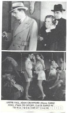 Postales: LAMINA 40149: joan Crawford en Dance, fools, dance - NULL