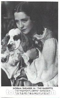 Postais: LAMINA 40152: Norma Shearer en The Barretts of Wimpole Street - NULL
