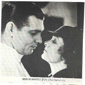 Postcards: LAMINA 40199: Clark Gable en Men in white - NULL