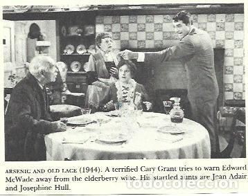 Postais: LAMINA 39761: Escena de Arsenic and old lace con Cary Grant - NULL