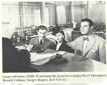 Postkarten: LAMINA 39743: Escena de Lucky Partners con Ginger Rogers - NULL