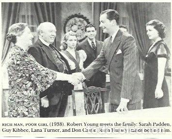 Postais: LAMINA 39748: Escena de Rich man, poor girl con Lana Turner - NULL