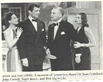 Postales: LAMINA 39730: Escena de Susan and God con Joan Crawford - NULL