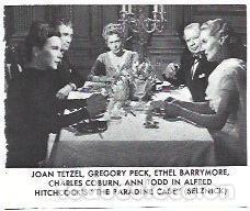 Postales: LAMINA 39896: Gregory Peck en The Paradine Case - NULL