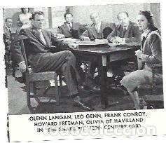 Postais: LAMINA 39933: Olivia de Havilland en The Snake Pit - NULL