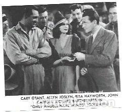 Postkarten: LAMINA 39887: Cary Grant en Only Angels have wings - NULL