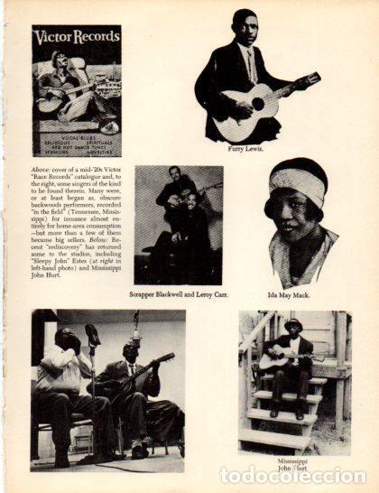 Postais: LAMINA V50263: Furry Lewis, Ida May Mack and Scrapper Blackwell and Leroy Carr - Orrin Keepnews