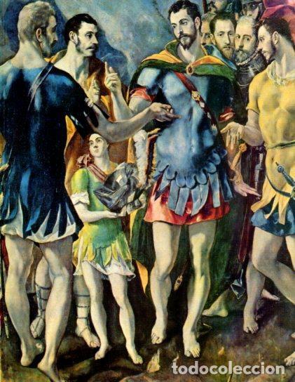 Postkarten: LAMINA V50400: Martirio de San Mauricio, fragmento por El Greco - Harold E. Wethey