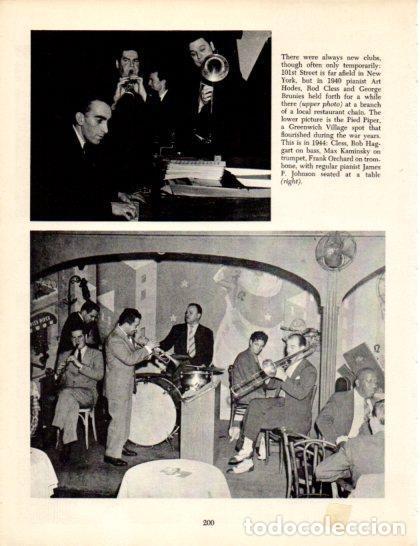 Postais: LAMINA V50344: Cless, Bob Haggart, Max Kaminsky and James P.Johnson in Pied Piper Greenwich Village