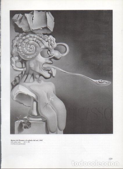 Postales: LAMINA V50234: Salvador Dali. Retrat de Picasso a la gloria del sol - NULL