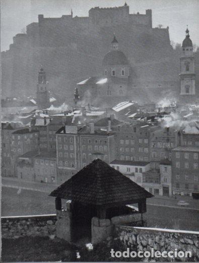 Postales: LAMINA V50139: Austria. El sol de la ma&ntilde;ana sobre Salzburgo - NULL