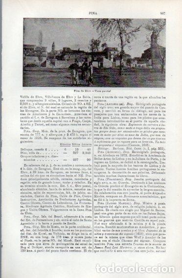 Cartoline: LAMINA V49767: Vista parcial de Pina de Ebro - Varios