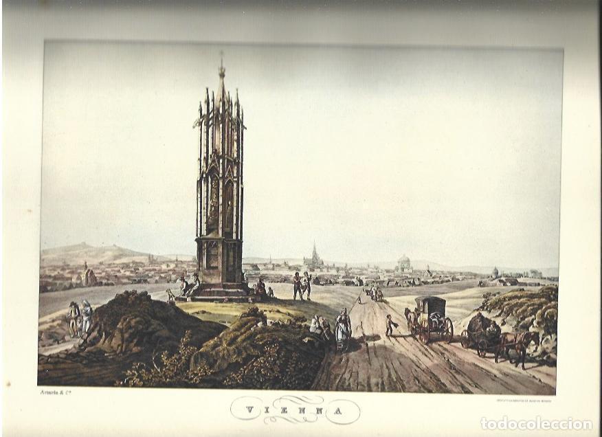 Postcards: LAMINA 40623: Viena en 1838 - Varios