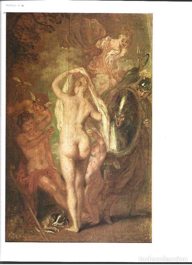 Postais: LAMINA 40458: El juicio de Paris, por Watteau - Varios