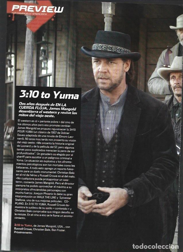 Postcards: LAMINA 40725: Russell Crowe en 3:10 to Yuma - Varios