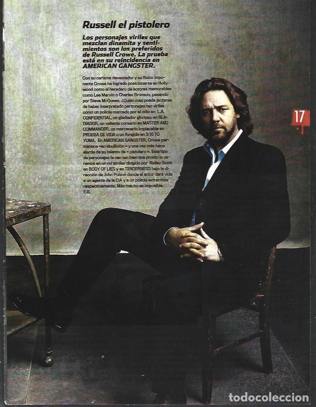 Cartoline: LAMINA 40699: Russell Crowe en American Gangster - Varios