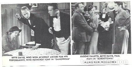 Postales: VARIOS 7242: Bette Davis en Dangerous - NULL - Foto 1