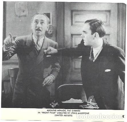 Postcards: VARIOS 7253: Adolphe Menjou en Font Page - NULL