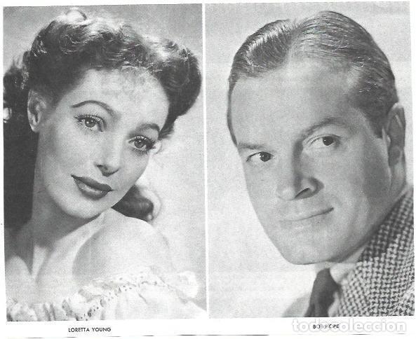 Postales: VARIOS 7252: Loretta Young y Bob Hope - NULL - Foto 1