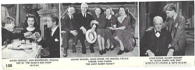 Postais: VARIOS 7222: Mickey Rooney en The Hardys Ride High - NULL