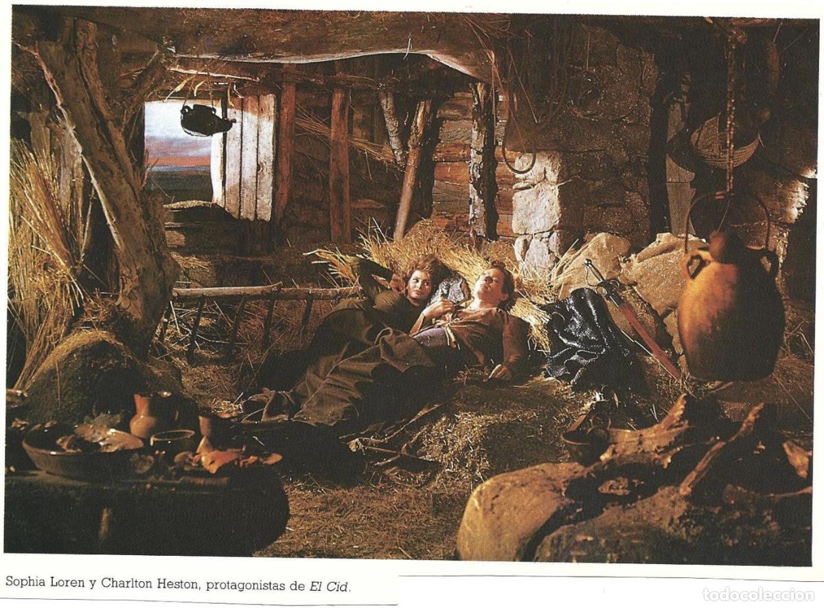 Postales: VARIOS 7148: Sofia Loren y Charlton Heston en El Cid - NULL - Foto 1