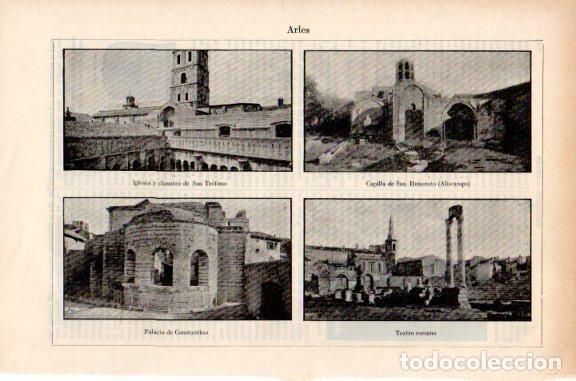 Cartoline: LAMINA V51265: Monumentos en Arles, Francia - Varios.