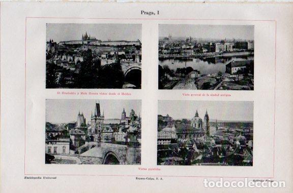 Cartoline: LAMINA V51026: Vistas varias de Praga - Varios.