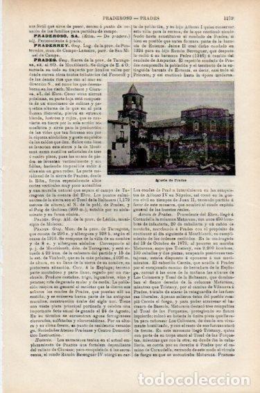 Postales: LAMINA V51016: Iglesia de Prades, Tarragona - Varios.