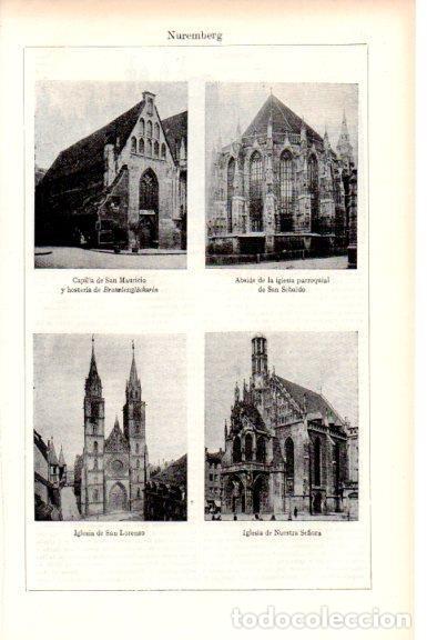 Cartoline: LAMINA V51691: Iglesias en Nuremberg - Varios.