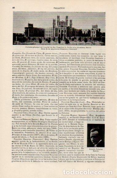 Postais: LAMINA V51047: Hospital San Francisco de Paula en Madrid - Varios.