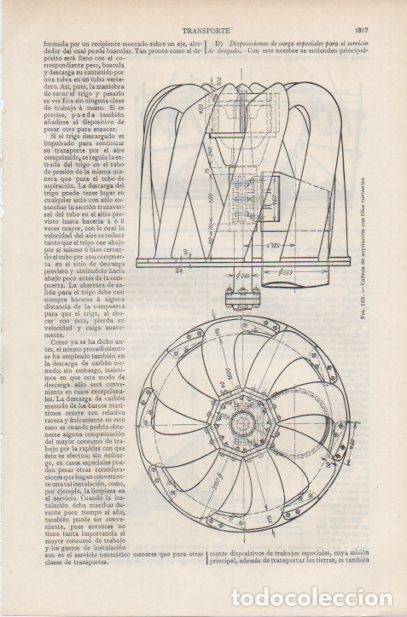 Postkarten: LAMINA ESPASA PV50839: Cabeza de aspiracion con filos cortantes en transporte - Varios