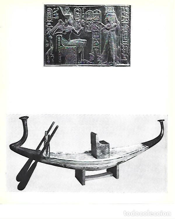 Postkarten: LAMINA 40820: Nave funeraria de Tutankhamon - Christiane Desroches-Noblecourt