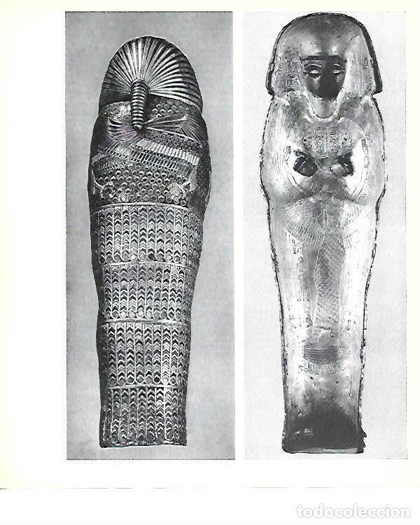 Postkarten: LAMINA 40807: Sarcofago de Tutankhamon - Christiane Desroches-Noblecourt