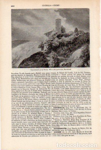 Postkarten: LAMINA ESPASA V52105: Castelltersol por J. Cuchy - Varios