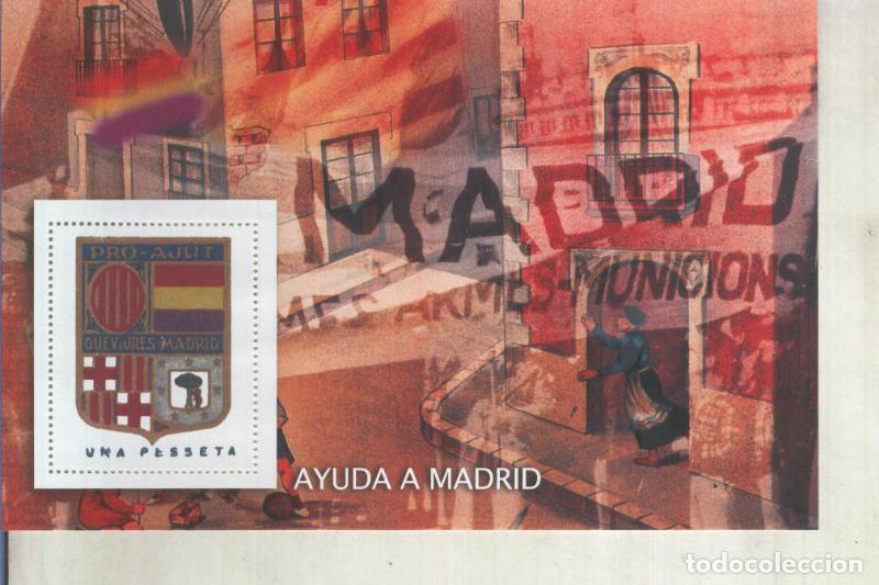Postais: La Guerra Civil Espa&ntilde;ola en sellos de correos: Juego 1 sellos: Ayuda a Madrid - varios