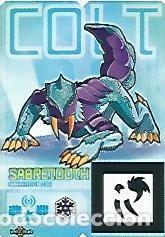 Postales: CROMO 899 INVIZIMALS: Sabretooth numero 169 - Varios