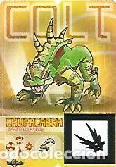 Postales: CROMO 903 INVIZIMALS: Chupacabra numero 133 - Varios