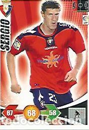 Postkarten: CROMO 938 ADRENALYN LIGA 2009-10: Osasuna: Sergio - Varios