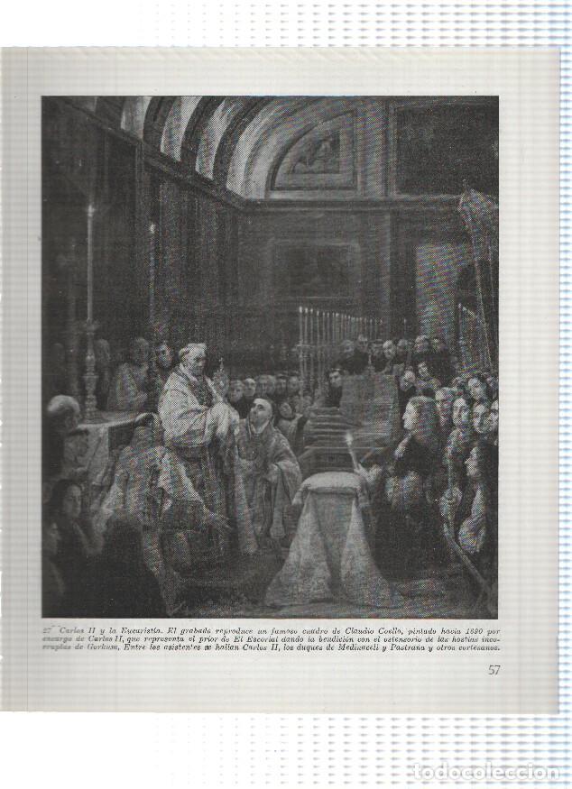 Cartoline: Lamina: Carlos II y la eucaristia