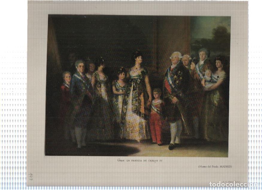 Cartoline: Lamina: La familia de Carlos IV por Goya