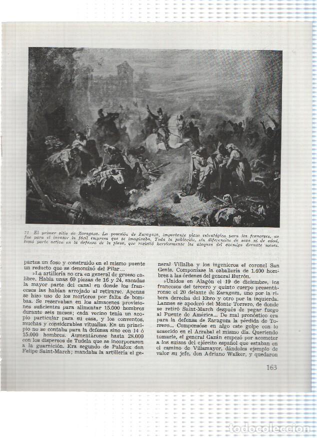 Postales: Lamina: El primer sitio de Zaragoza