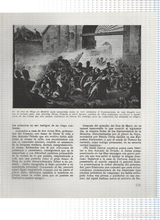 Postais: Lamina: El Dos de Mayo en Madrid