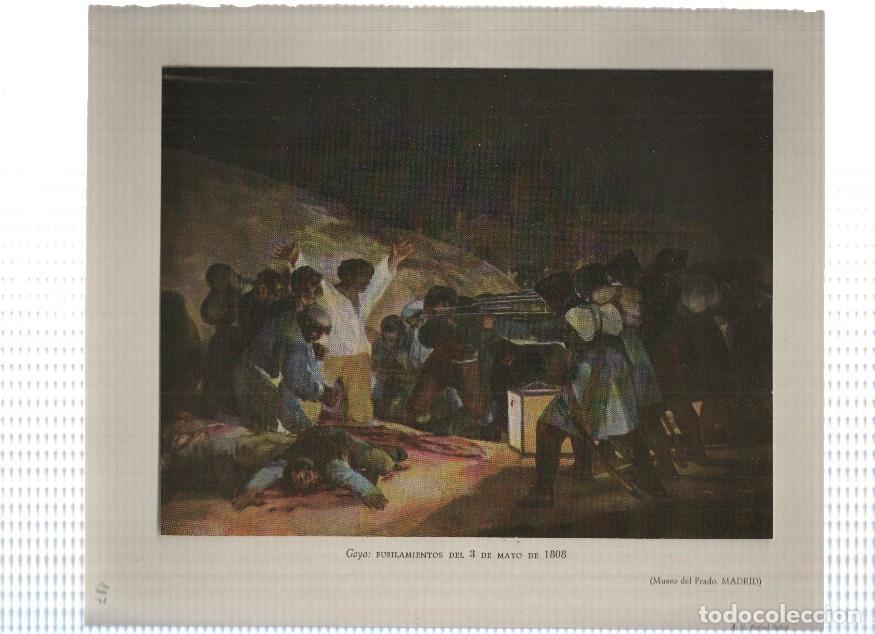 Postkarten: Lamina: Los fusilamientos del 3 de mayo de 1808 por Goya