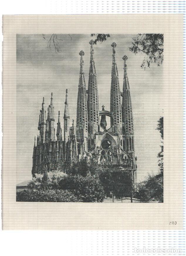 Postkarten: Lamina: Templo de la Sagrada Familia en Barcelona