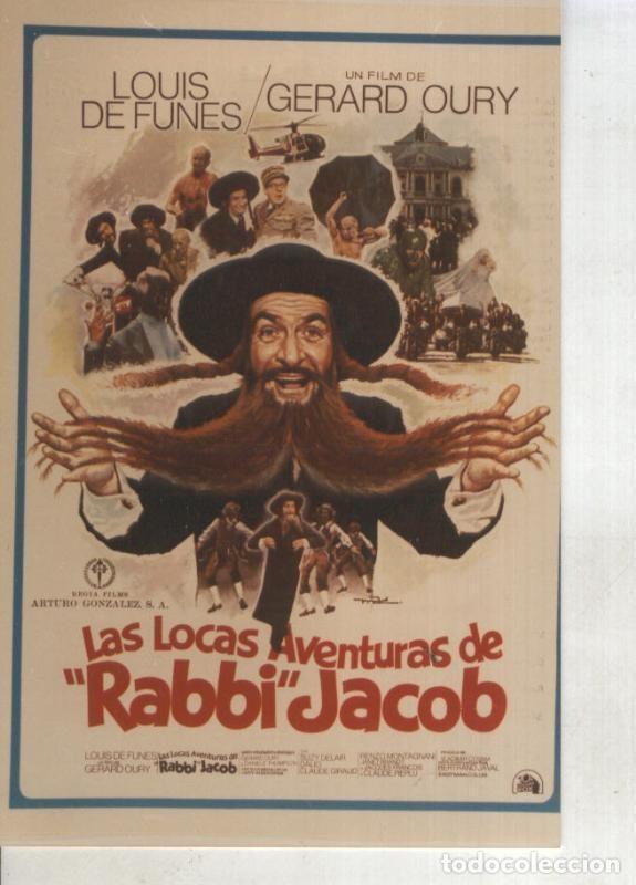 Postkarten: Foto cine 260: Las locas aventuras de Rabbi Jacob (Louis de Funes) - Varios