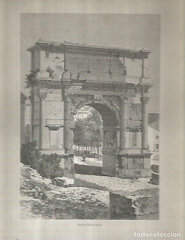 Postcards: LAMINA 9622: Arco de Tito en Roma - Varios